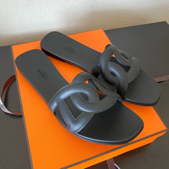 Hermes Aloha Rubber Sandals - Picture 4 of 16